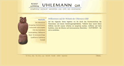 Desktop Screenshot of bug-uhlemann.info